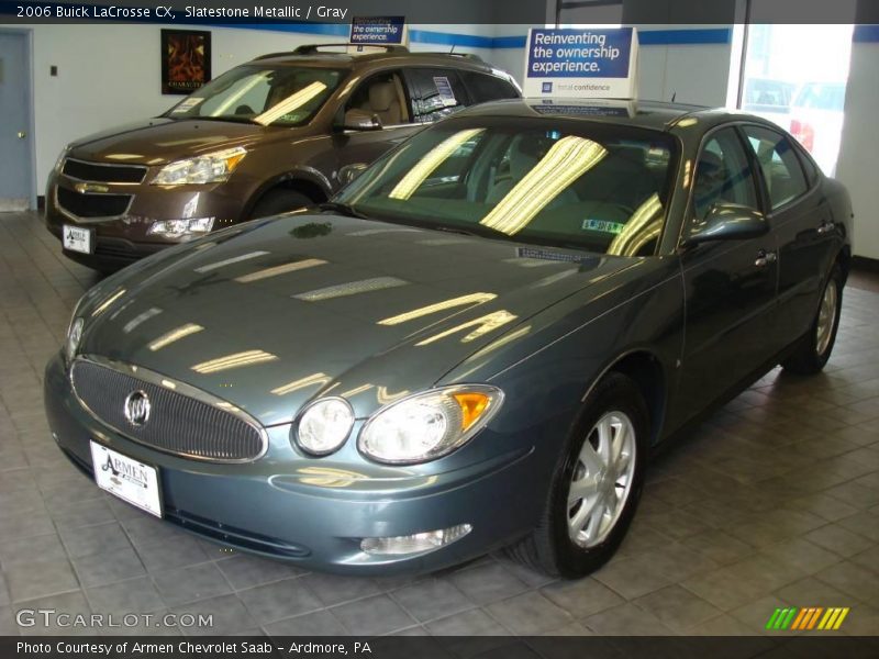 Slatestone Metallic / Gray 2006 Buick LaCrosse CX