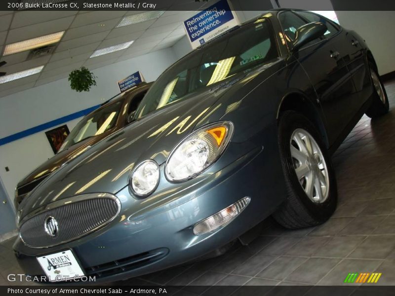Slatestone Metallic / Gray 2006 Buick LaCrosse CX