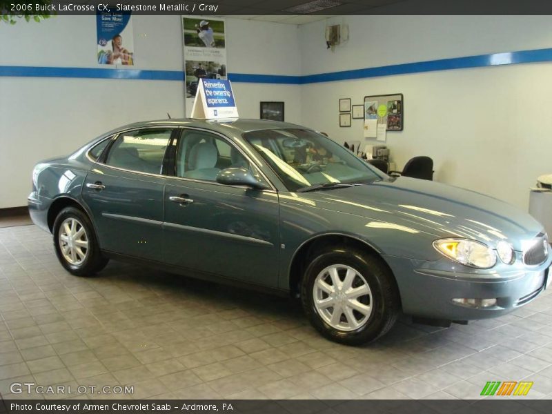 Slatestone Metallic / Gray 2006 Buick LaCrosse CX