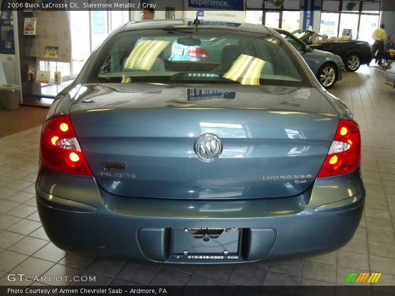 Slatestone Metallic / Gray 2006 Buick LaCrosse CX