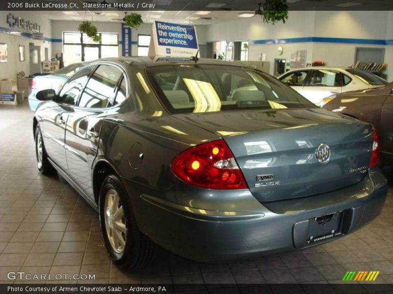 Slatestone Metallic / Gray 2006 Buick LaCrosse CX