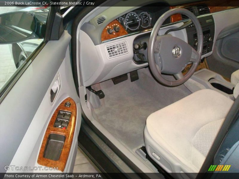 Slatestone Metallic / Gray 2006 Buick LaCrosse CX