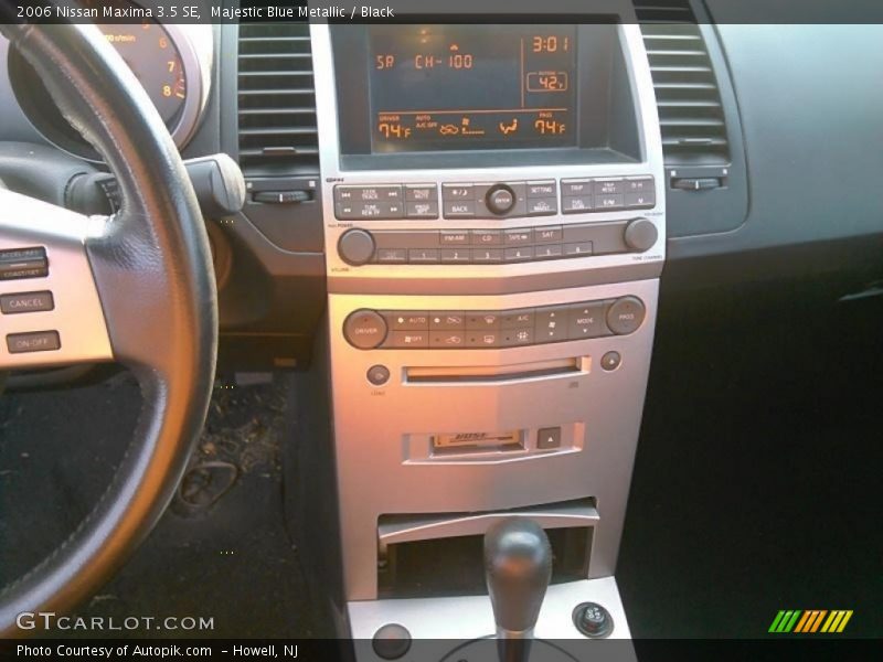 Majestic Blue Metallic / Black 2006 Nissan Maxima 3.5 SE