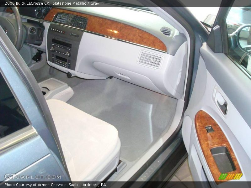 Slatestone Metallic / Gray 2006 Buick LaCrosse CX