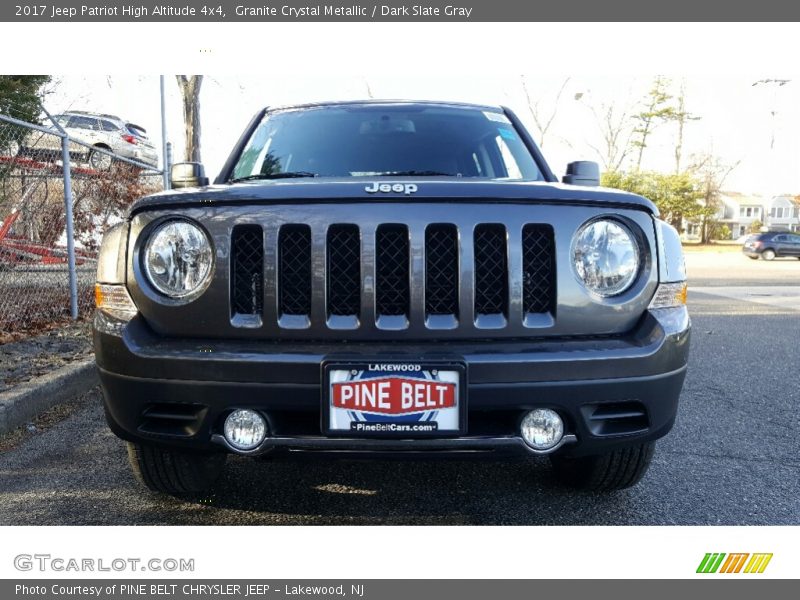 Granite Crystal Metallic / Dark Slate Gray 2017 Jeep Patriot High Altitude 4x4