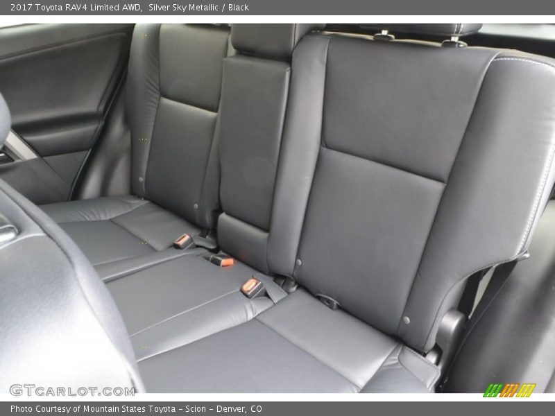 Silver Sky Metallic / Black 2017 Toyota RAV4 Limited AWD