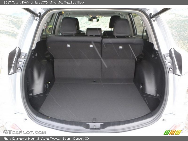 Silver Sky Metallic / Black 2017 Toyota RAV4 Limited AWD