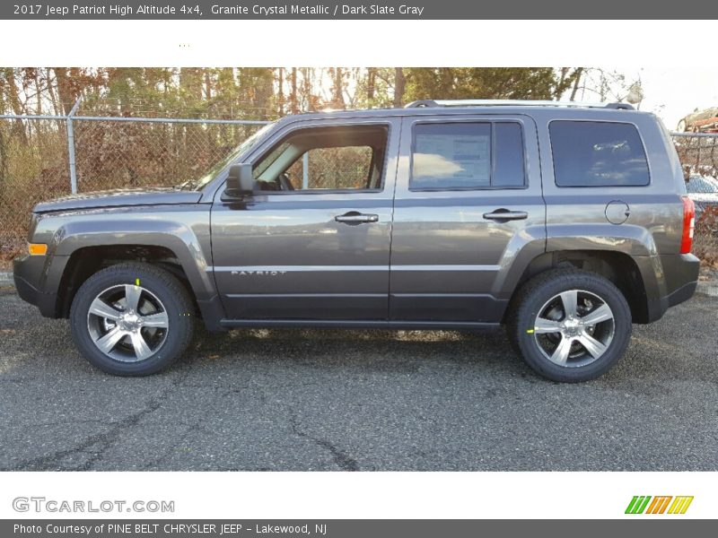 Granite Crystal Metallic / Dark Slate Gray 2017 Jeep Patriot High Altitude 4x4