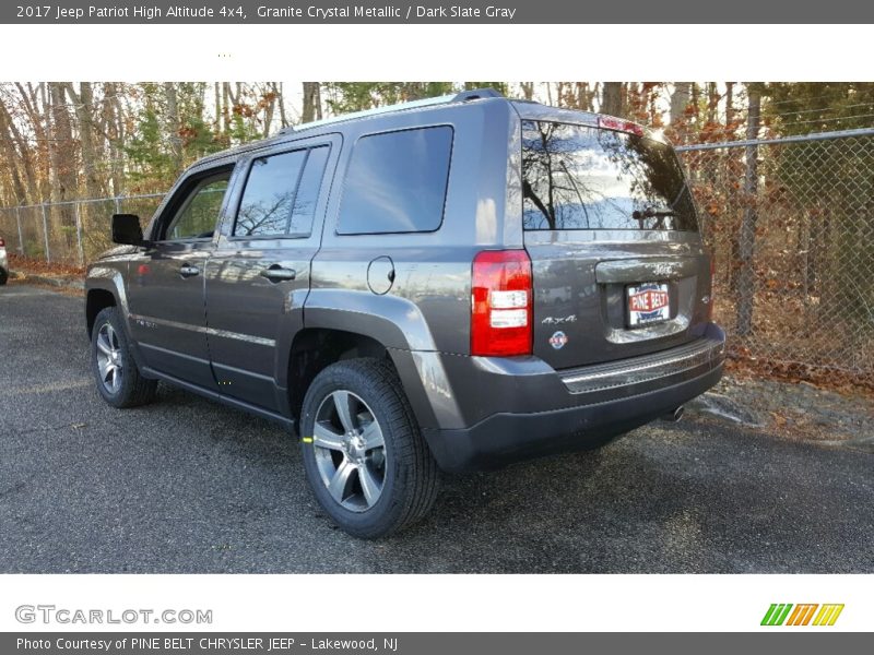 Granite Crystal Metallic / Dark Slate Gray 2017 Jeep Patriot High Altitude 4x4