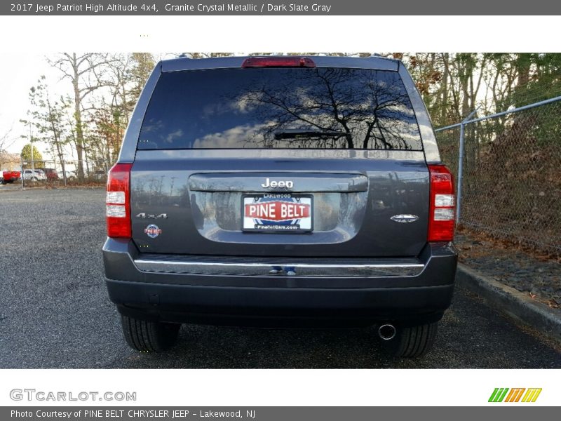 Granite Crystal Metallic / Dark Slate Gray 2017 Jeep Patriot High Altitude 4x4