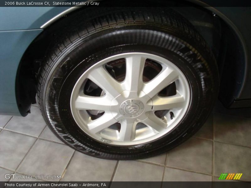 Slatestone Metallic / Gray 2006 Buick LaCrosse CX