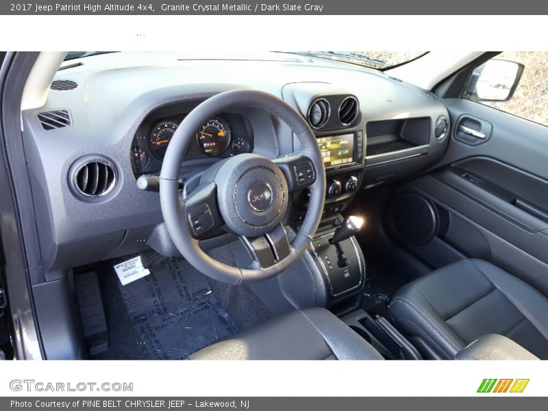 Granite Crystal Metallic / Dark Slate Gray 2017 Jeep Patriot High Altitude 4x4