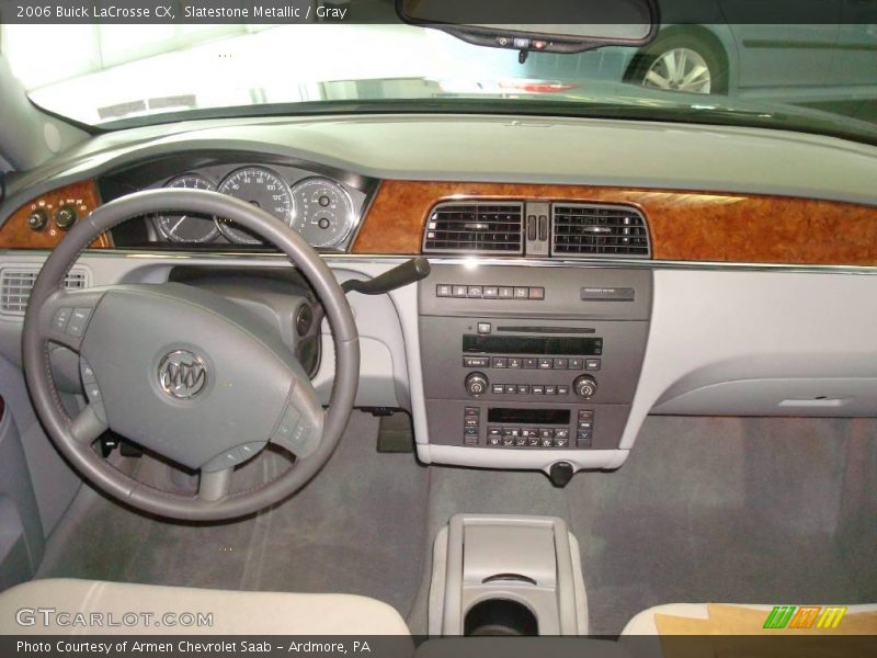 Slatestone Metallic / Gray 2006 Buick LaCrosse CX