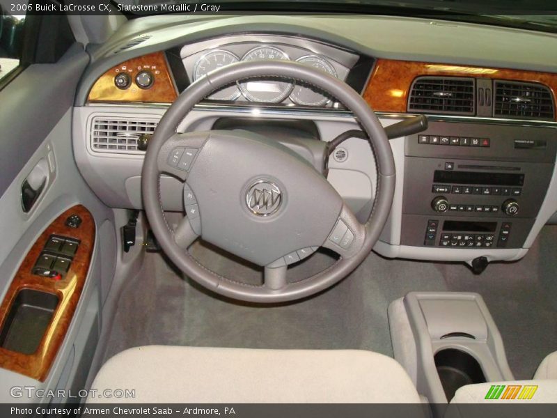 Slatestone Metallic / Gray 2006 Buick LaCrosse CX