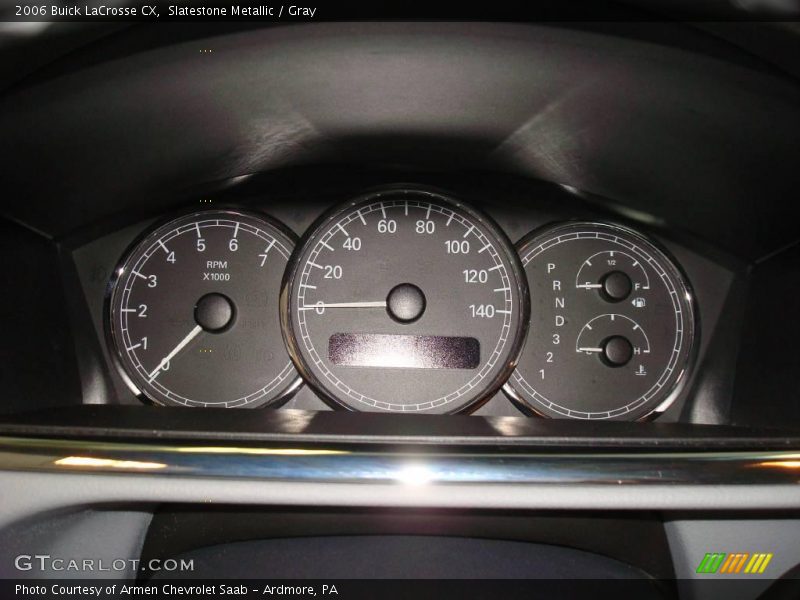 Slatestone Metallic / Gray 2006 Buick LaCrosse CX