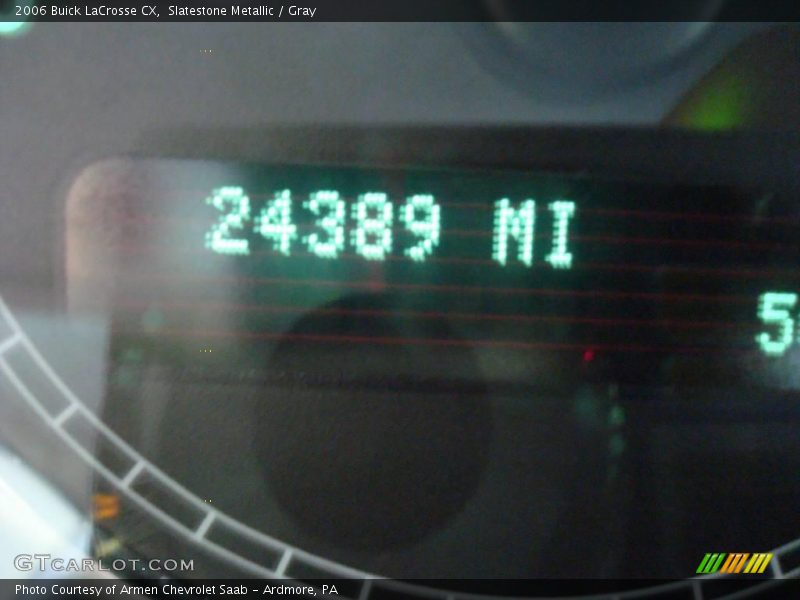 Slatestone Metallic / Gray 2006 Buick LaCrosse CX
