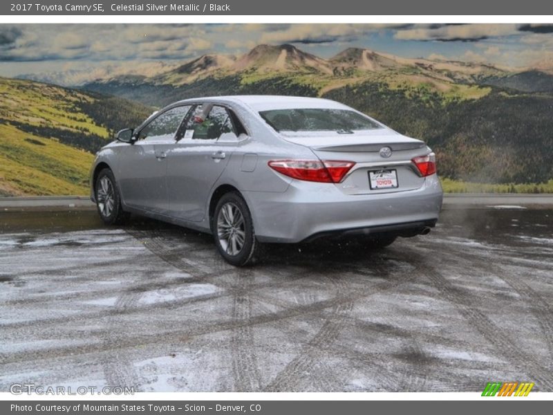 Celestial Silver Metallic / Black 2017 Toyota Camry SE