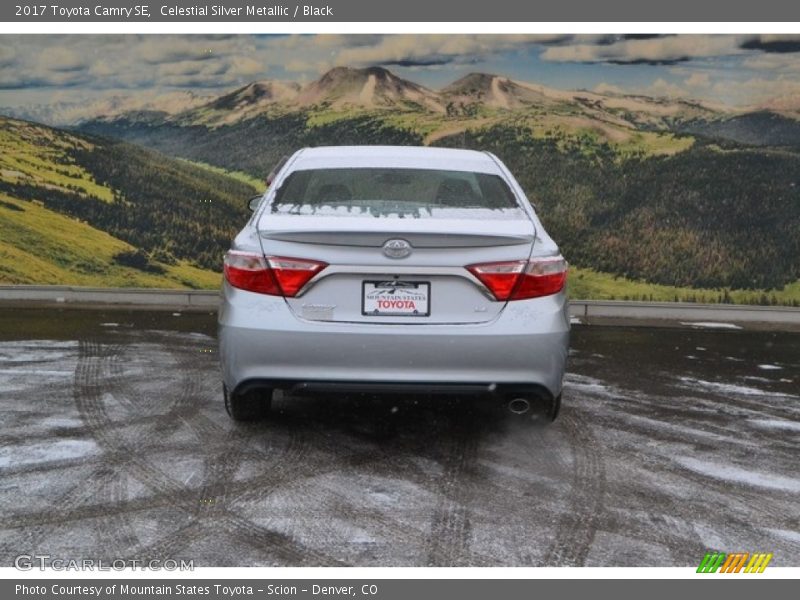 Celestial Silver Metallic / Black 2017 Toyota Camry SE