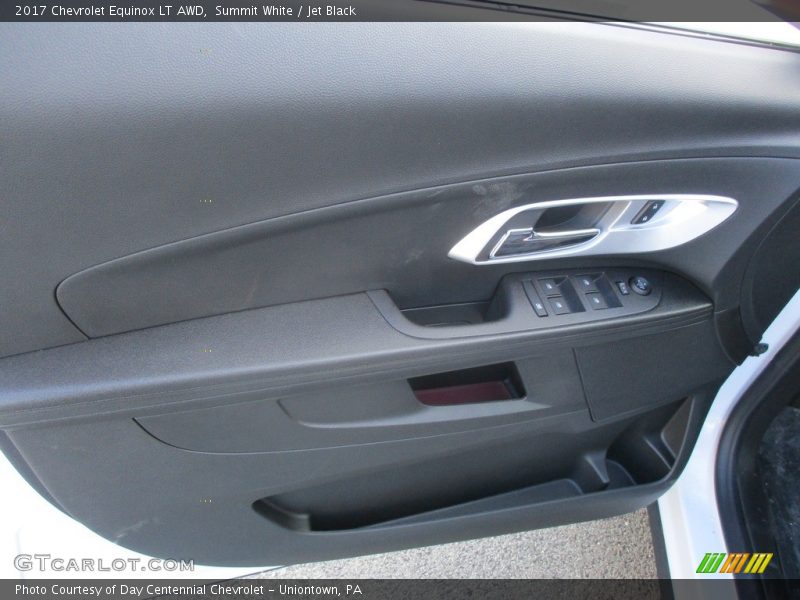 Summit White / Jet Black 2017 Chevrolet Equinox LT AWD