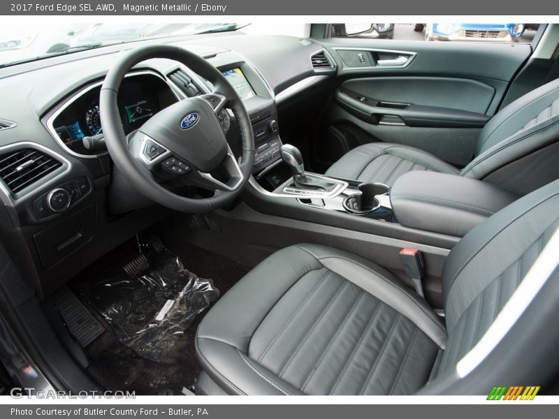  2017 Edge SEL AWD Ebony Interior