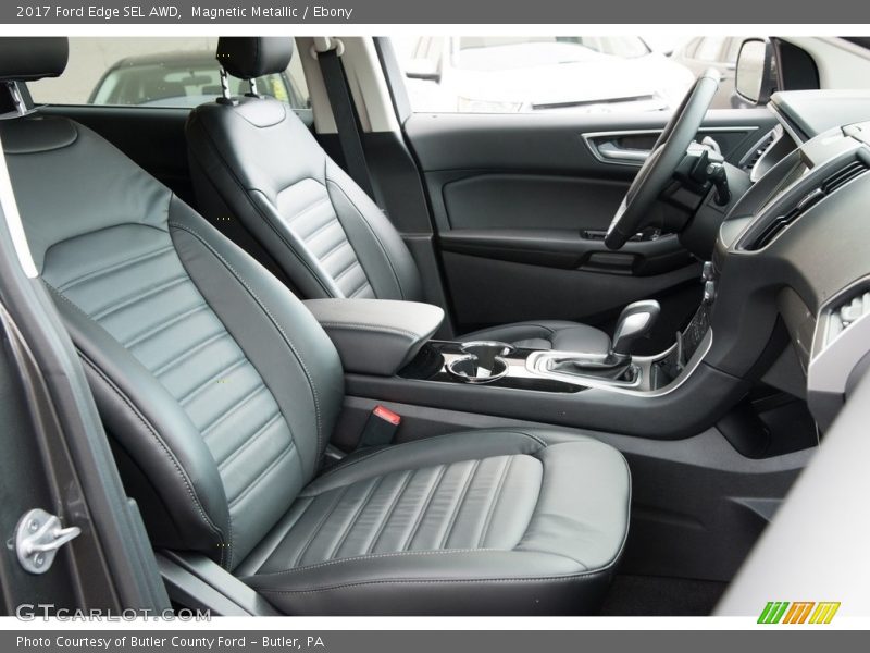 Magnetic Metallic / Ebony 2017 Ford Edge SEL AWD