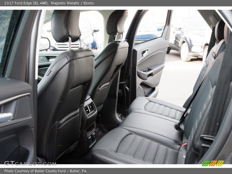 Magnetic Metallic / Ebony 2017 Ford Edge SEL AWD