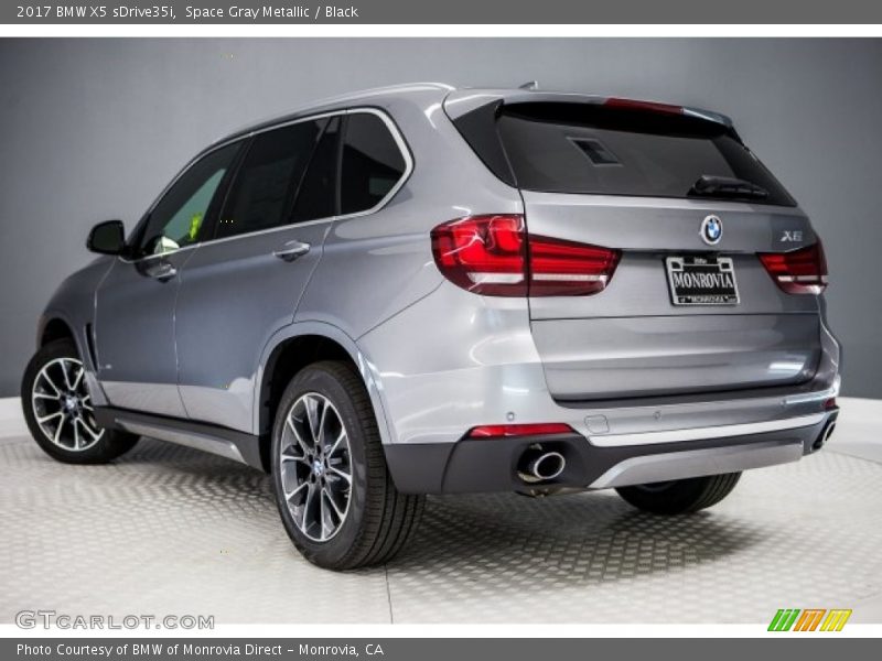 Space Gray Metallic / Black 2017 BMW X5 sDrive35i