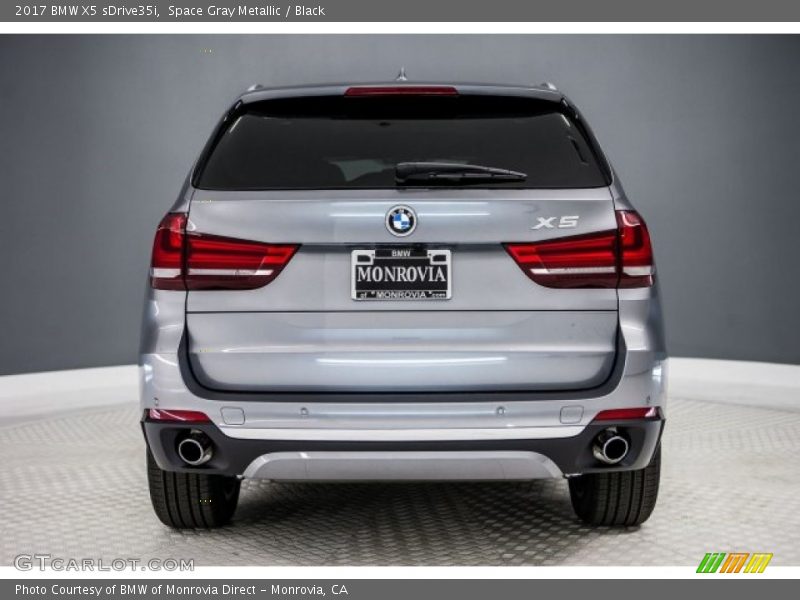 Space Gray Metallic / Black 2017 BMW X5 sDrive35i