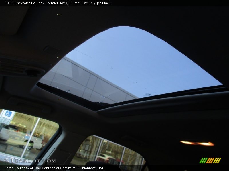 Summit White / Jet Black 2017 Chevrolet Equinox Premier AWD