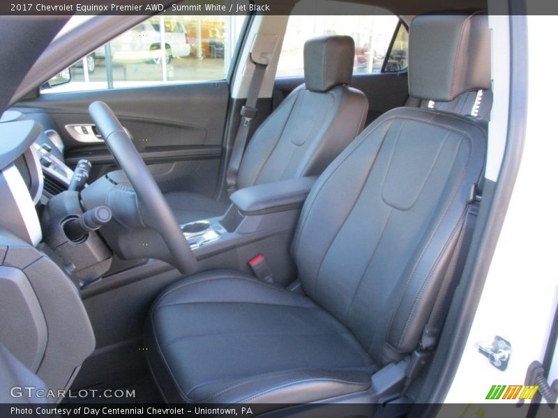 Summit White / Jet Black 2017 Chevrolet Equinox Premier AWD