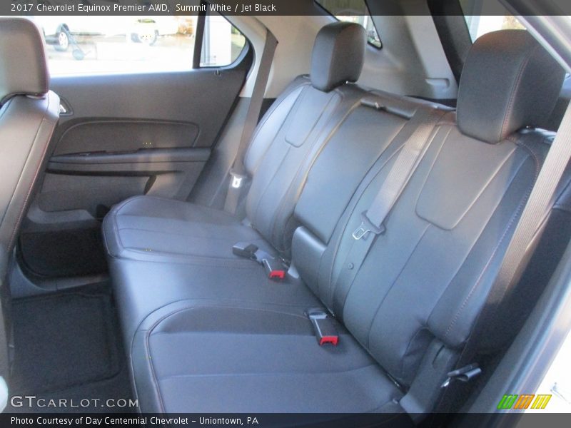 Summit White / Jet Black 2017 Chevrolet Equinox Premier AWD