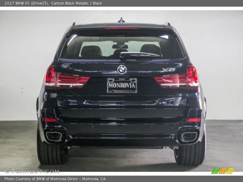 Carbon Black Metallic / Black 2017 BMW X5 sDrive35i