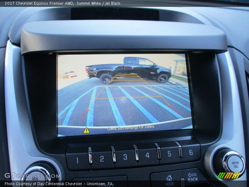Summit White / Jet Black 2017 Chevrolet Equinox Premier AWD
