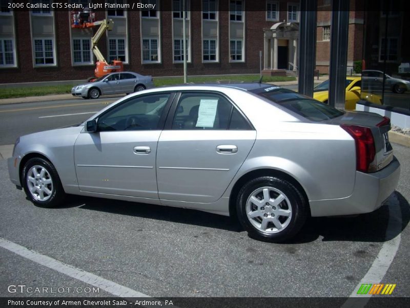 Light Platinum / Ebony 2006 Cadillac CTS Sedan