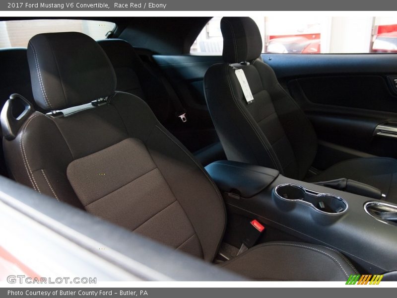 Race Red / Ebony 2017 Ford Mustang V6 Convertible