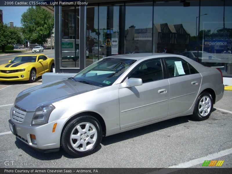 Light Platinum / Ebony 2006 Cadillac CTS Sedan