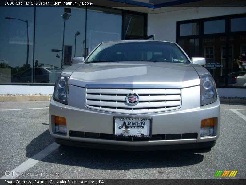Light Platinum / Ebony 2006 Cadillac CTS Sedan