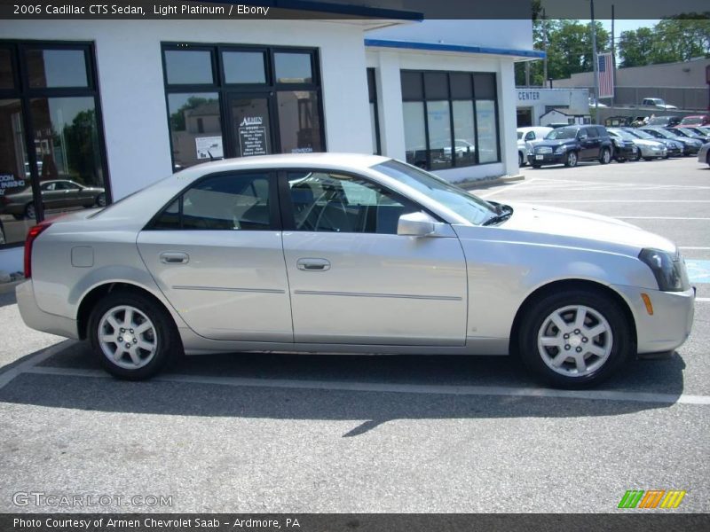 Light Platinum / Ebony 2006 Cadillac CTS Sedan