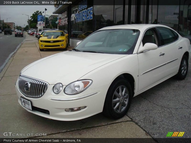White Opal / Titanium 2009 Buick LaCrosse CXL