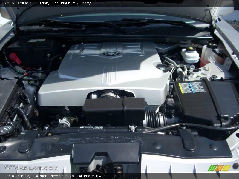 Light Platinum / Ebony 2006 Cadillac CTS Sedan