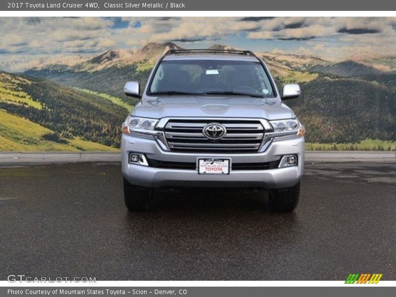 Classic Silver Metallic / Black 2017 Toyota Land Cruiser 4WD