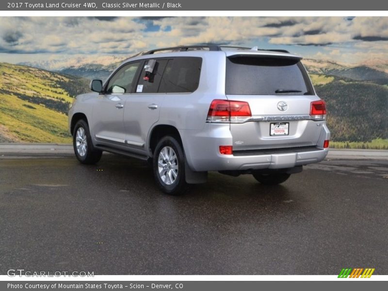 Classic Silver Metallic / Black 2017 Toyota Land Cruiser 4WD