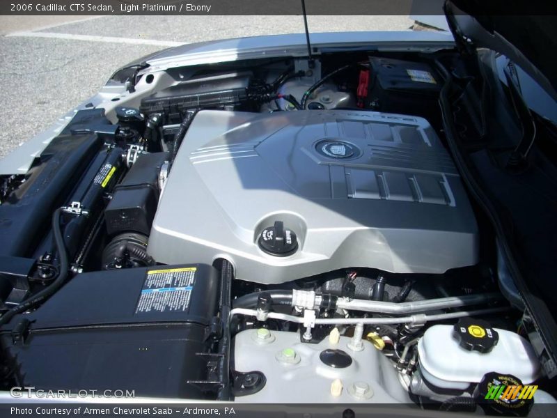 Light Platinum / Ebony 2006 Cadillac CTS Sedan