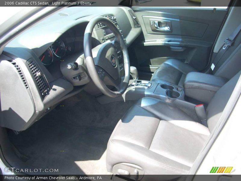 Light Platinum / Ebony 2006 Cadillac CTS Sedan