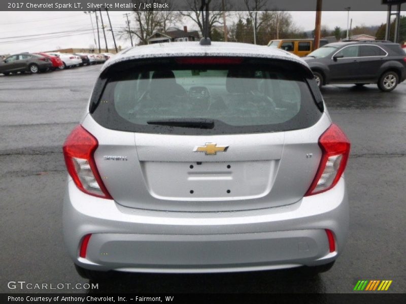 Silver Ice Metallic / Jet Black 2017 Chevrolet Spark LT