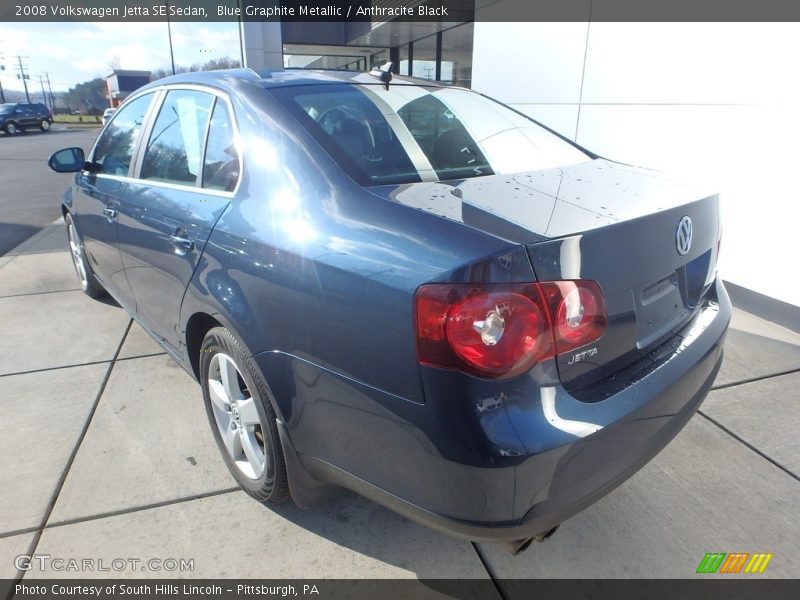 Blue Graphite Metallic / Anthracite Black 2008 Volkswagen Jetta SE Sedan