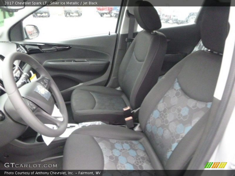 Silver Ice Metallic / Jet Black 2017 Chevrolet Spark LT