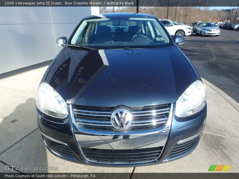 Blue Graphite Metallic / Anthracite Black 2008 Volkswagen Jetta SE Sedan