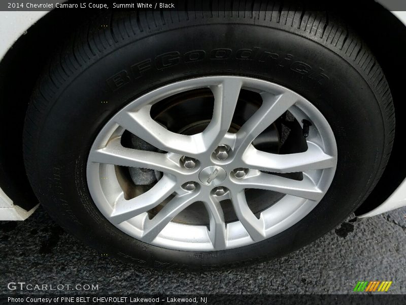 Summit White / Black 2014 Chevrolet Camaro LS Coupe