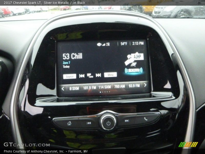 Silver Ice Metallic / Jet Black 2017 Chevrolet Spark LT